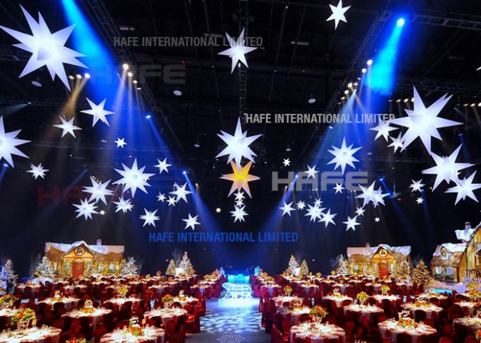 2.5m Durchmesser-wunderbarer aufblasbarer Beleuchtungs-Dekorations