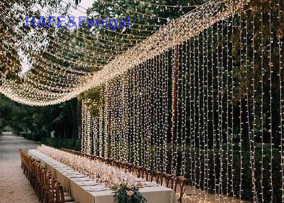 Waterproof Decoration Fairy String Lights IP65 2V Christmas Tree Led Curtain Outdoor