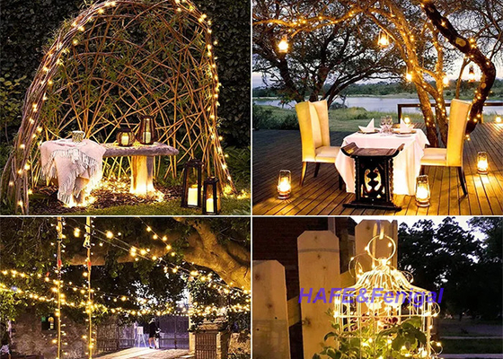 Holiday Led String Lights Outdoor Waterproof Solar Christmas Decoration Tree
