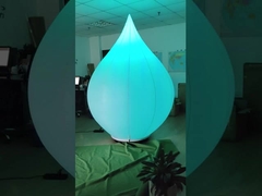 Lotusförmiger aufblasbarer RGB-Ballon für Kuratoren und Designer