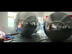 Uhr: 2m, 2,5m, 3m Silber PVC Spiegelballons hängen von der Decke, Verwendung für Schaufenster