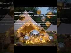 PVC aufblasbare Spiegelballon