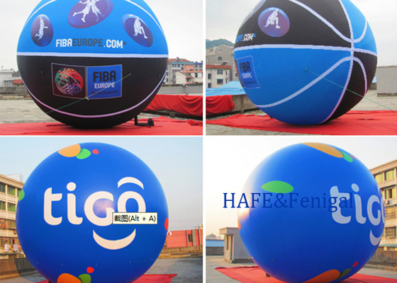 Advertising Floating Inflatable Helium Balloon  Advertise 3-5m Customized Printing