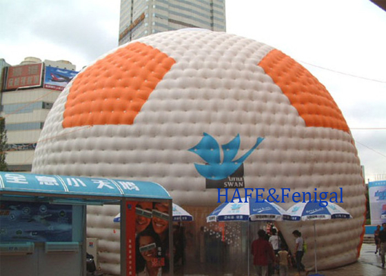 Custom Shape Inflatable Football Bouncy Castle For Commercial Activities