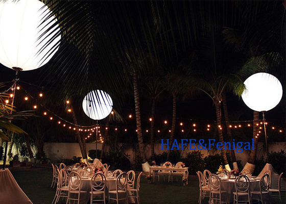Outdoor Event lighting Decoration 240w Inflatable Led Light Balloon 3m