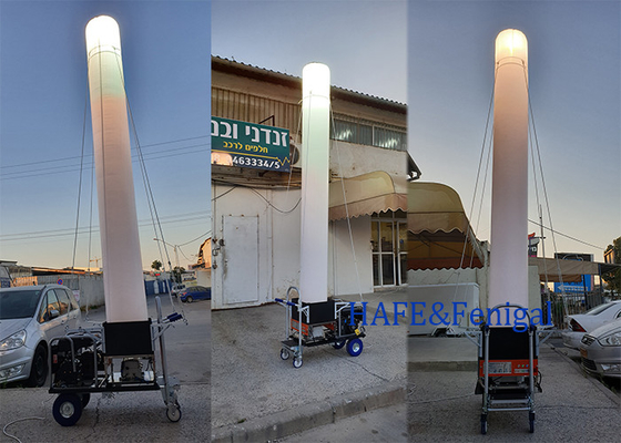Portable Large Area 3-5M 1000W Inflatable Light Tower For Outdoor Night Lighting