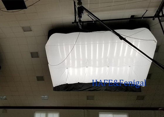 Helium Type Film Balloon Lighting LED 1800w For Event Scene With Film Or TV Set