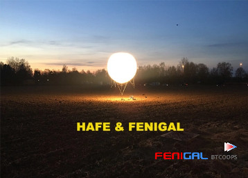 Weather Proof Mattress Shape Artemis Film Lighting Balloon