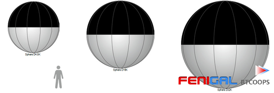 Weather Proof Mattress Shape Artemis Film Lighting Balloon