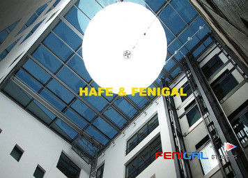 Weather Proof Mattress Shape Artemis Film Lighting Balloon
