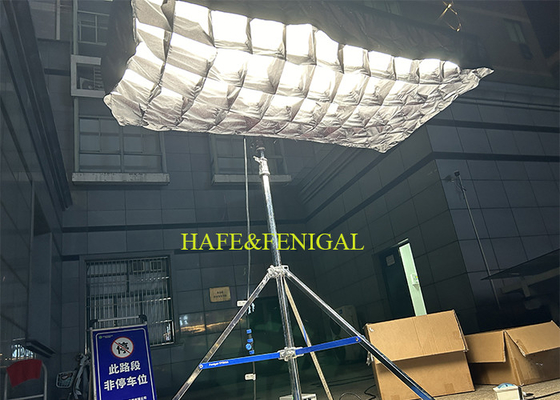 Soft Lightweight Flicker Free Pad LED Bi Color 720W Balloon Light For Film