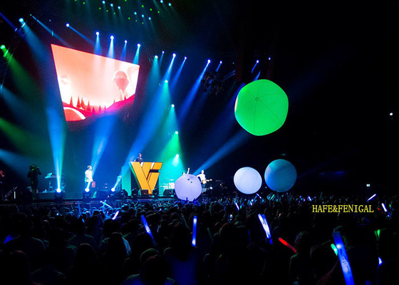 50cm 80cm 1m Rgb Led Crowd Balls For Large Crowd Events Music Festivals