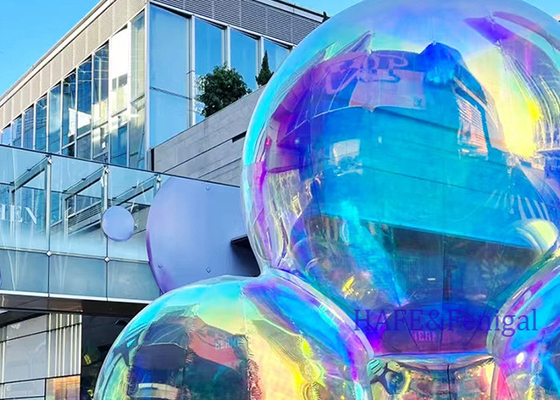 Colorful Inflatable Mirror Balloon PVC Inflatable Ball Big Shiny Inflatable Mirror Ball For Event Decoration