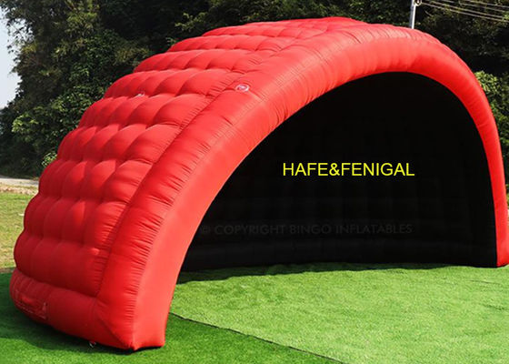 6m X 4m X 3.5m Inflatable Red Dome Tent For Exhibitions Product Launches Or VIP Areas