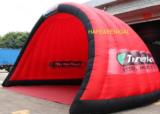 6m X 4m X 3.5m Inflatable Red Dome Tent For Exhibitions Product Launches Or VIP Areas