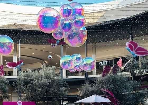 Custom Inflatable Mirror Ball for Events Stage Decoration