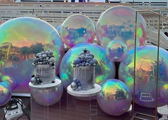 Custom Inflatable Mirror Ball for Events Stage Decoration