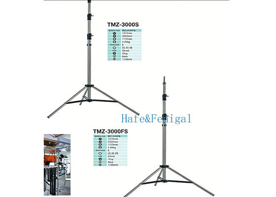 Heavy-Duty Adjustable Lighting Tripod Stands for Professional Event Use