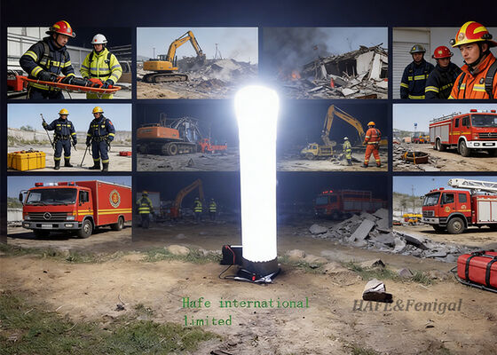 Columnus Inflatable Light Tower Professional Large‑Area Illumination for Night Work, Safety & Emergency