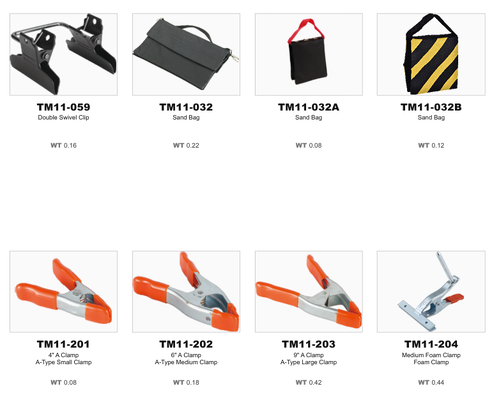 Secure Mounting Grip Accessories with Flexible Compatibility and Fast Positioning for Production Clamps