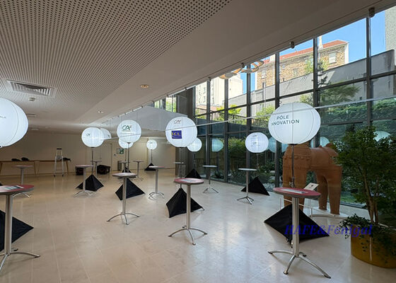 Custom Inflatable Balloon Light with Dimmable Lighting Waterproof and Branding for Events