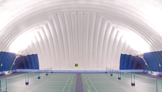30×50m High-Safety Air-Supported Membrane Building – 1,500m² Modular Dome Solution