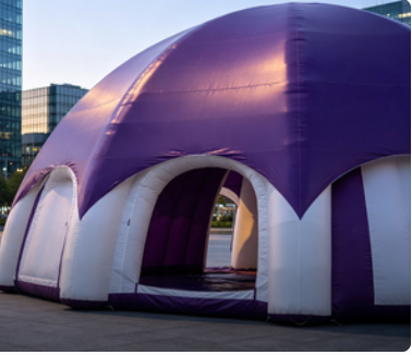 Spacious Waterproof Inflatable Air Tent with Rapid Deployment for Outdoor Events and Camping