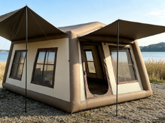 Quick Assembly Inflatable Air Tent with Weather Protection for Versatile Outdoor Use