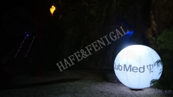 Inflatable Lighting Advertising Marketing Decoration Balloon 230V Can Be Launched