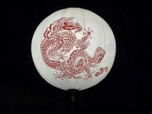Inflatable Lighting Advertising Marketing Decoration Balloon 230V Can Be Launched