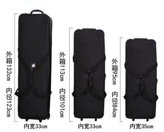 HAFE Flight Road Case Balloon Lighting Packing , 1130 * 390 * 320 MM Roadie Cases On 2 Wheels