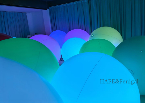 60cm 1m Ballon Licht Farbänder Interaktiver Klatschball für Musikfestivals Karnevale
