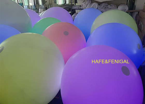 4ft Tipp-Zum-Farbwechsel-LED RGB interaktives Ballonlicht zum Werfen in Auditorien