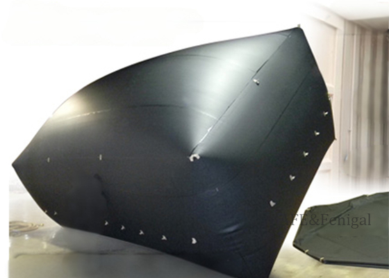 Gewässert Outdoor Notfall- und Industrie-Portable Klappbare PVC Weichgasbehälter Luftlagerbeutel