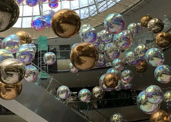 Doppelschicht PVC aufblasbare Spiegelballon für Veranstaltungen