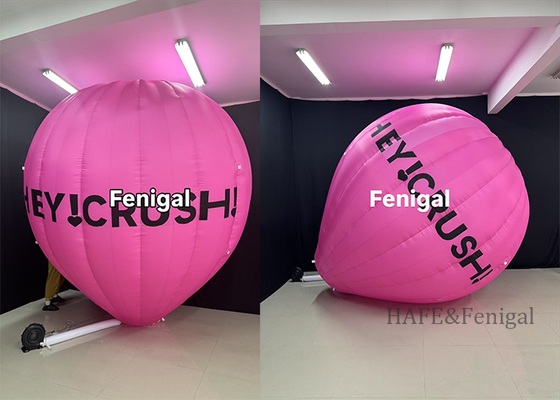 3,5m 12ft Individuell geformter Heißluftballon Werbe- und Marketing-Ballon Kontinuierliche Inflation