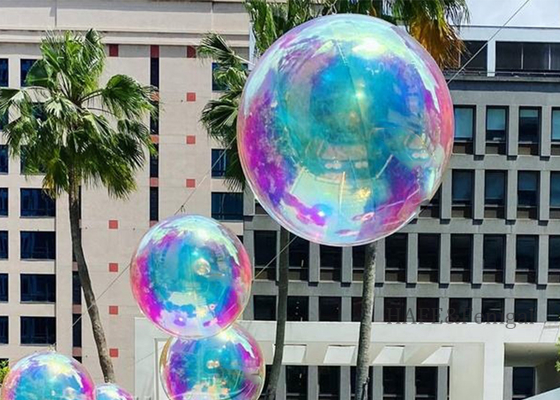 Bunter PVC-aufblasbarer Spiegelballon Party-Event-Dekoration kann aufgehängt werden