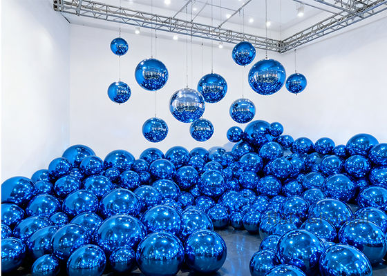 Customized Color And Size PVC Inflatable Mirror Balls For Event Festival Space Decoration