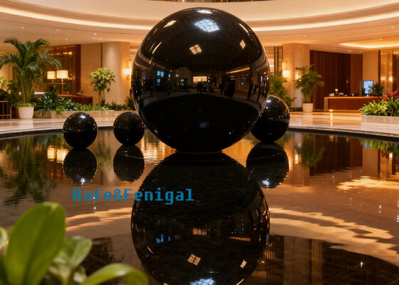 Sleek Black Mirror Balloon - Add a Modern Vibe to Your Party Decor
