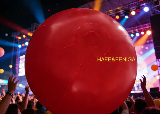 Aufblasbare LED-Hüpfbälle, können mit individuellem Vollfarbdruck oder beidseitigem Logo für Marken versehen werden