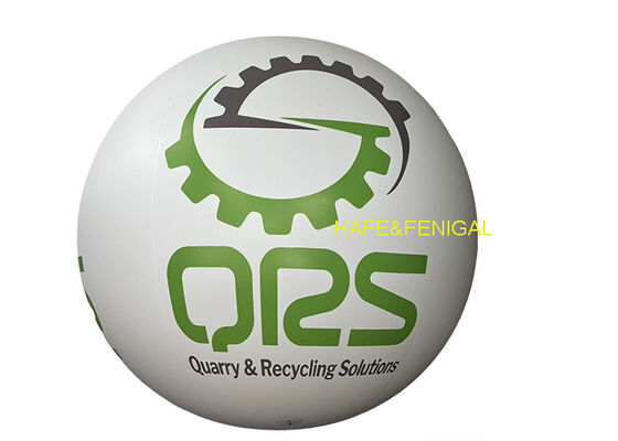 5m 16ft Kundenspezifisch bedruckter PVC-Werbe-aufblasbarer Ballon, sphärische Branding-Lösung