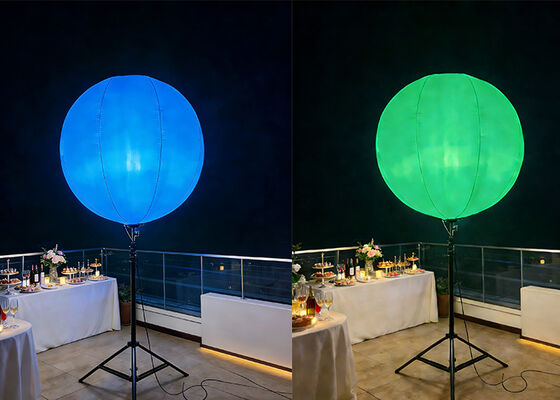 3200-6500K Color Temp 200W LED Balloon Light With Tripod For Wedding Event Lighting