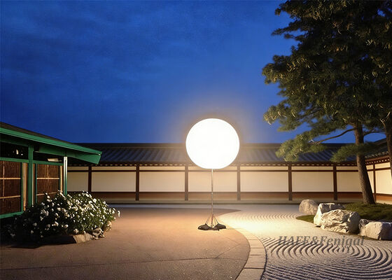 Maßgeschneiderte aufblasbare LED-weiße kugelförmige Aktivitätslichtballonlampe mit 400W