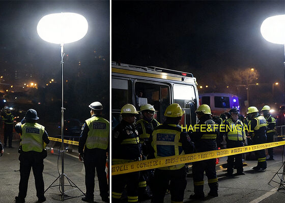 CE-zertifizierter 400 Watt LED-Sicherheitsbeleuchtung Ballon mit 360°-Glanzfreier Beleuchtung für industrielle Sicherheit