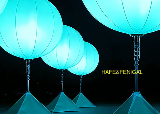 Tragbare 400W LED-Ballon mit DMX-Steuerung und benutzerdefiniertem Logo für Veranstaltungen im Freien