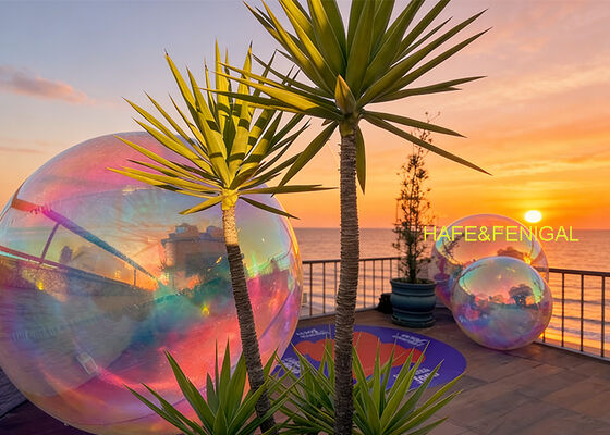 Ultra-reflektiver Holographischer Spiegelballon mit 95% Reflektivität UV-beständiges Doppelschicht PVC für Veranstaltungen