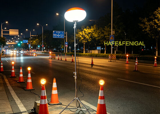 400W LED Ballonleuchte mit IP65 Wasserdichtigkeit und 0-100% Dimmfunktion für Event- und Vermietungsmärkte