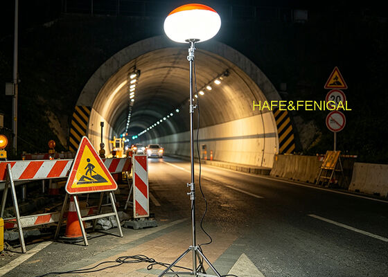 Sun LED400SP: 400W Hochleistungs-LED-Ballonleuchte mit AC/DC-Doppelstromversorgung und IP65-Schutz für den professionellen Feldeinsatz