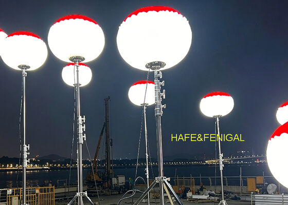 Sun FE Series 400W LED Balloon Light for Glare-Free Cost-Effective Construction Lighting