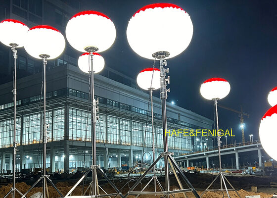 Sun FE Serie 400W LED Ballonleuchte für blendfreie, kostengünstige Baustellenbeleuchtung